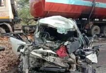 बठिंडा में भयानक हुआ सड़क हादसा, कार सवार 5 लोगों को मौके पर ही मौत हो गई