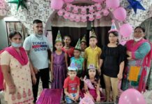 मॉडल टाउन से संजीव अरोड़ा जी की सपुत्री दृष्टि अरोड़ा का जन्म दिन गरीब बच्चों में मनाया गया