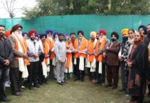 ਵਿਜੈ ਦਾਨਵ ਜੀ ਦੇ ਨਿਵਾਸ ਸਥਾਨ ਤੇ 2022 ਦੀਆਂ ਚੋਣਾਂ ਦੇ ਸੰਬੰਧ ਵਿੱਚ ਮੀਟਿੰਗ ਕਰਵਾਈ ਗਈ : ਗੁਰਦੀਪ ਸਿੰਘ ਗੋਸ਼ਾ