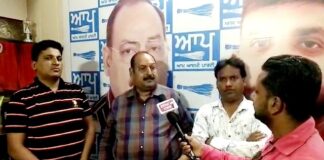 आम आदमी पार्टी कि सरकार बनना ही है संविधानिक राज का विकल्प : सुरिंदर सैनी