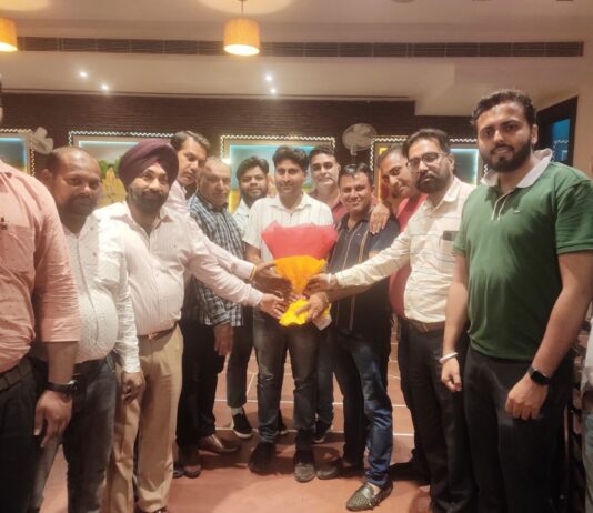 पंजाब मीडिया एसोसिएशन जालंधर की टीम द्वारा की गई विशेष मीटिंग