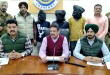 3 ਕਿਲੋ 340 ਗ੍ਰਾਮ ਹੈਰੋਇਨ ਅਤੇ ਮਾਇਕਰਾ ਕਾਰ ਸਮੇਤ ਤਿੰਨ ਅਰੋਪੀ ਕਾਬੂ