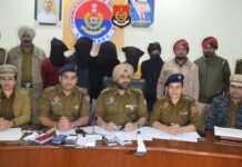 ਸਨੈਚਰਾਂ ਨੂੰ ਫੜਨ ਦੀ ਮੁਹਿੰਮ ਦੇ ਚਲਦੇ ਹੋਏ ਲੁਧਿਆਣਾ ਪੁਲਿਸ ਵੱਲੋਂ ਵੱਖ-ਵੱਖ ਥਾਣਿਆਂ ਵਿੱਚ ਦਰਜ ਵੱਖ-ਵੱਖ ਕੇਸਾਂ ‘ਚ ਇਕ ਹਫਤੇ ਵਿੱਚ 39 ਸਨੈਚਰਾਂ ਨੂੰ ਗਿ੍ਫ਼ਤਾਰ ਕਰਕੇ ਉਨ੍ਹਾਂ ਕੋਲੋਂ 3 ਦਾਤਰ, 1 ਕਿਰਪਾਨ, 110 ਮੋਬਾਈਲ ਫ਼ੋਨ ਸਮੇਤ ਸਿਮ ਕਾਰਡ, 6 ਮੋਟਰਸਾਈਕਲ, 1 ਐਕਟਿਵਾ, 2 ਕਾਰ, 1 ਜੌੜਾ ਸੋਨੇ ਦੀਆਂ ਵਾਲੀਆ ਅਤੇ 1,00,000 ਰੁਪਏ ਨਕਦੀ ਬਰਾਮਦ ਕੀਤੀ |#𝚍𝚊𝚒𝚗𝚒𝚔𝚙𝚞𝚗𝚓𝚊𝚋𝚗𝚎𝚠𝚜 #𝚍𝚐𝚙𝚙𝚞𝚗𝚓𝚊𝚋#ActionAgainstCrime#ActionAgainstSnatching