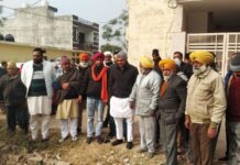 पंजाब की कैबिनेट मंत्री बीबी अनमोल गगन मान के भाई नवदीप गोल्डी मान ने नयागांव का दौरा किया-गोबिंद नगर ट्यूबवेल लगाने को हरी झंडी ।