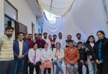 नि:शुल्क मेगा हेल्थ चेकअप कैम्प नवजीवन क्लिनिक मे – डाक्टर रोहित शर्मा व पांच माहिर डाक्टरो द्वारा 280 से अधिक मरीजों को चैक किया ।