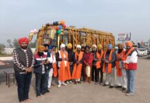 साहिबजादों की याद में गांव माजरा से श्री चमकौर साहिब तक नगर कीर्तन का आयोजन किया गया।