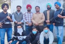 ਜੱਗੂ ਭਗਵਾਨਪੁਰੀਆ ਗੈਂਗ ਦੇ 2 ਕਾਰਕੁਨਾਂ ਨੂੰ ਉਨ੍ਹਾਂ ਦੇ ਮੁੱਖ ਸਾਥੀ ਸਮੇਤ ਗ੍ਰਿਫਤਾਰ ਕੀਤਾ