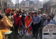 ਵਿਧਾਇਕ ਪਰਾਸ਼ਰ ਨੇ ਹਲਕੇ ਦੇ ਵੱਖ-ਵੱਖ ਵਾਰਡਾਂ ਵਿੱਚ 1.34 ਕਰੋੜ ਰੁਪਏ ਦੇ ਪ੍ਰੋਜੈਕਟਾਂ ਦਾ ਕੀਤਾ ਉਦਘਾਟਨ