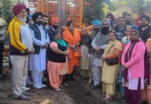 ਵਿਧਾਇਕ ਛੀਨਾ ਵਲੋਂ ਵਾਰਡ ਨੰਬਰ 35 ‘ਚ 40 ਹਾਰਸ ਪਾਵਰ ਵਾਲੇ ਟਿਊਬਵੈੱਲ ਦੇ ਨਿਰਮਾਣ ਕਾਰਜ਼ਾਂ ਦਾ ਉਦਘਾਟਨ