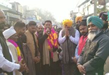 ਮਸੀਹ ਭਾਈਚਾਰੇ ਵਲੋਂ ਕੱਢੀ ਗਈ ਸ਼ੋਭਾ ਯਾਤਰਾ ਦੋਰਾਨ ਵਿਧਾਇਕ ਦਹੀਆ ਨੇ ਭਰੀ ਹਾਜਰੀ