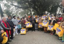 ਮੁੱਖ ਮੰਤਰੀ ਤੀਰਥ ਯਾਤਰਾ ਸਕੀਮ ਵਿਸ਼ੇਸ਼ ਬੱਸ ਵਿਧਾਇਕ ਬੱਗਾ ਵਲੋਂ ਸ਼੍ਰੀ ਆਨੰਦਪੁਰ ਸਾਹਿਬ ਤੇ ਸ਼੍ਰੀ ਅੰਮ੍ਰਿਤਸਰ ਸਾਹਿਬ ਲਈ ਰਵਾਨਾ