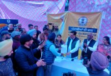 ਵਿਧਾਇਕ ਚੌਧਰੀ ਮਦਨ ਲਾਲ ਬੱਗਾ ਵੱਲੋਂ ਆਪਣੇ ਹਲਕੇ ਦੇ ਵਾਰਡ ਨੰਬਰ 89 (84) ਅਧੀਨ ਛਾਉਣੀ ਮੁਹੱਲਾ ਵਿਖੇ ਆਯੋਜਿਤ ਮੈਗਾ ਕੈਂਪ ਦਾ ਲਿਆ ਜਾਇਜਾ