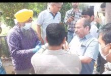 ਜਲੰਧਰ ਬਾਈਪਾਸ ਨੇੜੇ ਐਲਡੀਕੋ ਇਸਟੇਟ ਚ ਹਾਈ ਕੋਰਟ ਦੇ ਆਦੇਸ਼ਾਂ ਤੋਂ ਬਾਅਦ ਗਲਾਡਾ ਨਾਲ ਆਈ ਟੀਮਾਂ ਨੇ ਪਾਣੀ ਦੇ ਭਰੇ ਸੈਂਪਲ