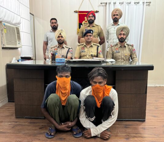 ਵਾਹਨ ਚੋਰ ਗਿਰੋਹ ਦੇ ਦੋ ਮੈਂਬਰ ਕਾਬੂ; 21 ਮੋਟਰਸਾਈਕਲ, 6 ਐਕਟੀਵਾ ਬਰਾਮਦ